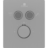 Смеситель для душа Vincea VSCV-321T-MGM с термостатом Вороненая сталь