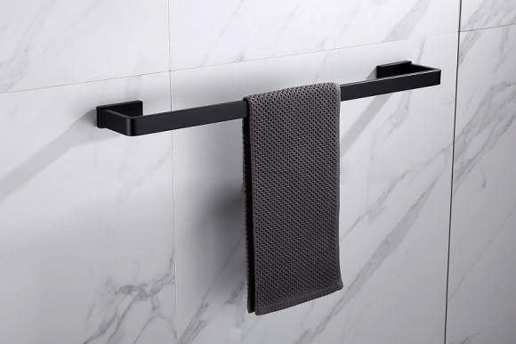 Полотенцедержатель Abber Westen AA1754B Черный матовый Полотенцедержатель Abber Westen AA1754B Черный матовый