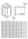 Душевой уголок New Trendy Prime Black 120х70 L D-0320A/D-0127B профиль Черный стекло прозрачное Душевой уголок New Trendy Prime Black 120х70 L D-0320A/D-0127B профиль Черный стекло прозрачное