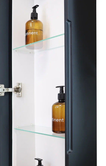 Зеркальный шкаф Континент Eltoro black LED 36 МВК112 с подсветкой Черный Зеркальный шкаф Континент Eltoro black LED 36 МВК112 с подсветкой Черный