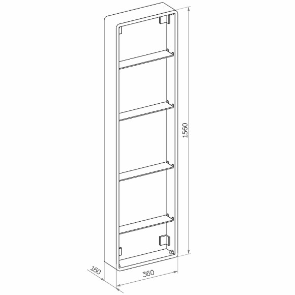 Зеркальный шкаф Континент Eltoro black LED 36 МВК112 с подсветкой Черный Зеркальный шкаф Континент Eltoro black LED 36 МВК112 с подсветкой Черный