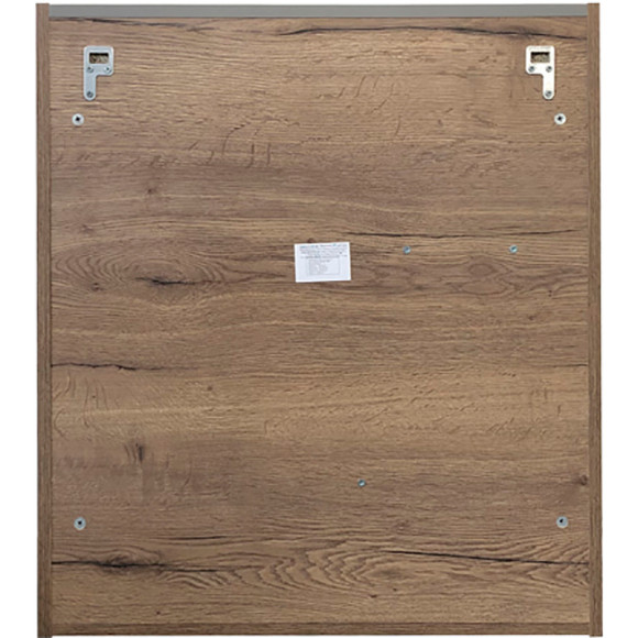 Зеркальный шкаф Comforty Никосия 70 00-00008851 Дуб темный Зеркальный шкаф Comforty Никосия 70 00-00008851 Дуб темный