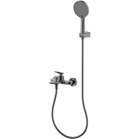 Смеситель для ванны AQUAme Como AQM6512GM Оружейный металл
