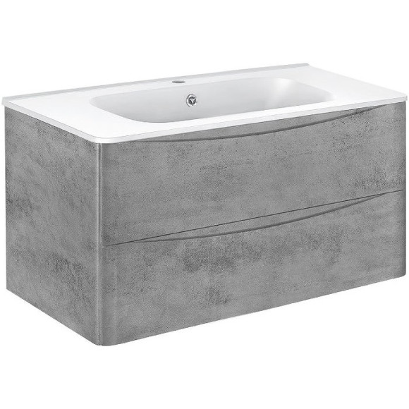 Тумба под раковину Vincea Paola 100 VMC-2P100BT подвесная Beton Тумба под раковину Vincea Paola 100 VMC-2P100BT подвесная Beton