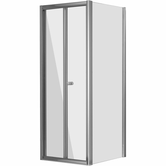 Душевой уголок Grossman Alba 90х90 GR-9090Al2 профиль Хром стекло прозрачное