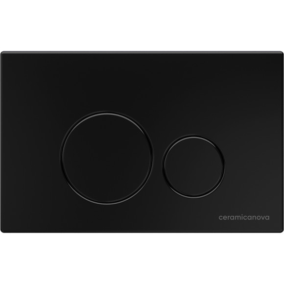 Комплект унитаза с инсталляцией Ceramicanova Metric CN3007_1001B_1000 с сиденьем Микролифт и Черной матовой клавишей смыва