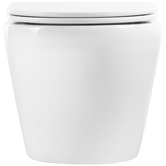 Унитаз BelBagno Sfera-R BB046CHR/BB870SC подвесной с сиденьем Микролифт Унитаз BelBagno Sfera-R BB046CHR/BB870SC подвесной с сиденьем Микролифт