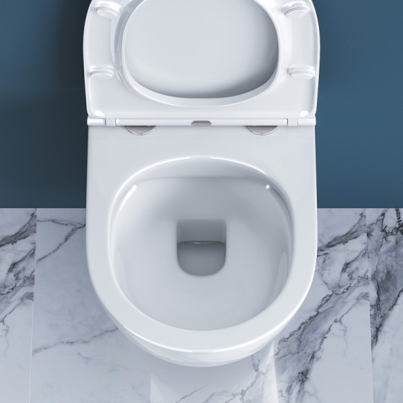 Унитаз BelBagno Sfera-R BB046CHR/BB870SC подвесной с сиденьем Микролифт Унитаз BelBagno Sfera-R BB046CHR/BB870SC подвесной с сиденьем Микролифт