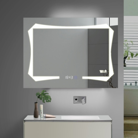 Зеркало WeltWasser Otto 100x80 с подсветкой и динамиками 10000000970 Хром Зеркало WeltWasser Otto 100x80 с подсветкой и динамиками 10000000970 Хром