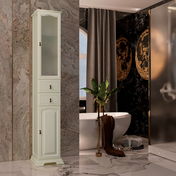 Шкаф пенал Opadiris Риспекто 30 R 00-00005831 Слоновая кость Шкаф пенал Opadiris Риспекто 30 R 00-00005831 Слоновая кость