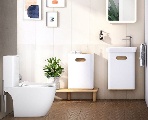 Унитаз компакт Vitra Sento Rim-ex open back 9830B003-7204 с бачком и сиденьем Микролифт Унитаз компакт Vitra Sento Rim-ex open back 9830B003-7204 с бачком и сиденьем Микролифт