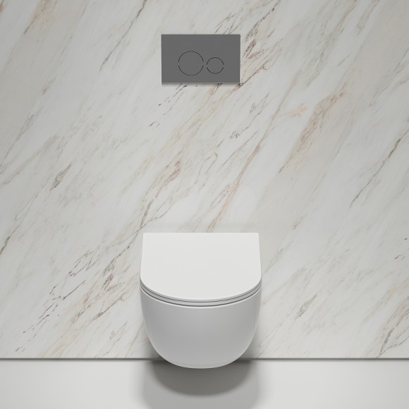 Унитаз Ceramicanova Modena Rimless CN6063 подвесной Белый глянцевый с сиденьем Микролифт Унитаз Ceramicanova Modena Rimless CN6063 подвесной Белый глянцевый с сиденьем Микролифт