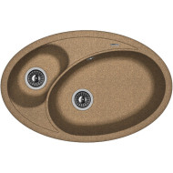 Кухонная мойка Florentina Селена-780 20.265.E0780.105 Коричневая
