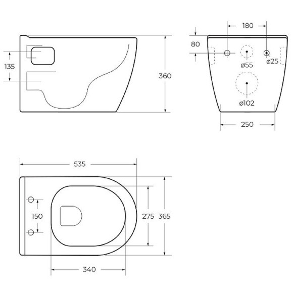 Комплект унитаза с инсталляцией BelBagno Loto BB070CHR/SC/BB026/BB041CR с сиденьем Микролифт и клавишей смыва Хром глянцевый