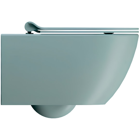 Унитаз GSI Pura 881515 подвесной Ghiaccio opaco без сиденья Унитаз GSI Pura 881515 подвесной Ghiaccio opaco без сиденья