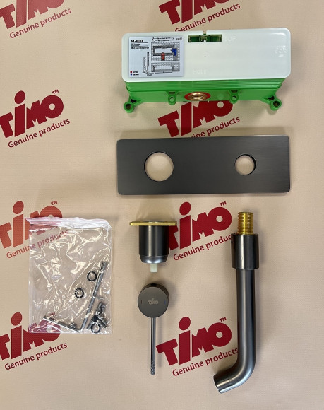 Смеситель для раковины Timo Saona 2371/18SM Черное золото