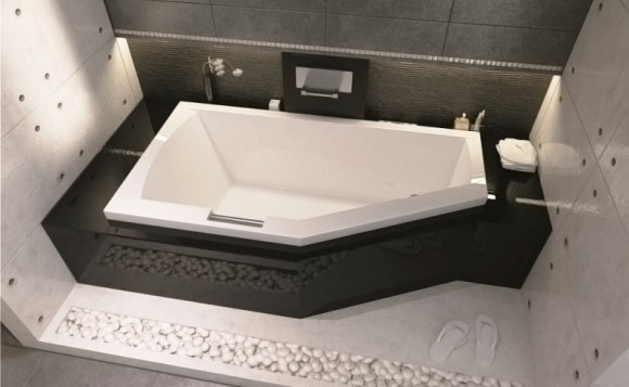 Акриловая ванна Riho Geta 160x90 B029001005 (BA8600500000000) R без гидромассажа