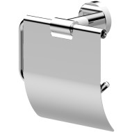 Держатель туалетной бумаги Whitecross Ergo chrome ER2262CR с крышкой Хром