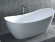 Ванна из искусственного камня Salini Noemi 185х80 101811SM Белая матовая Ванна из искусственного камня Salini Noemi 185х80 101811SM Белая матовая
