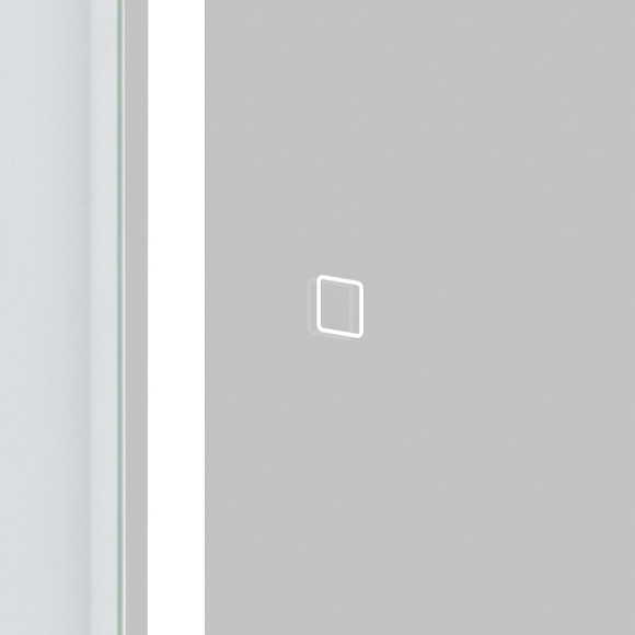 Зеркальный шкаф BelBagno Marino 40 SPC-MAR-400/800-1A-LED-TCH с подсветкой Белый