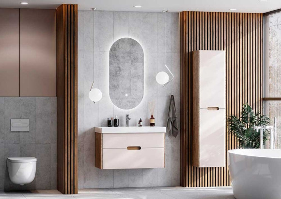 Зеркало Aquaton Альто 60 1A256502A1010 с подсветкой с сенсорным выключателем