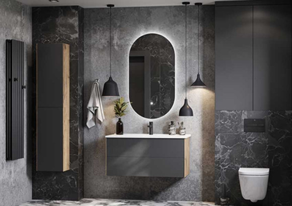 Зеркало Aquaton Альто 60 1A256502A1010 с подсветкой с сенсорным выключателем