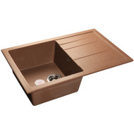 Кухонная мойка GranFest Quadro GF-Q780L Терракот Кухонная мойка GranFest Quadro GF-Q780L Терракот