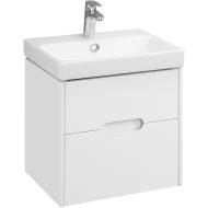 Тумба под раковину Aquaton Оливия 55 1A254201OL010 подвесная Белая матовая