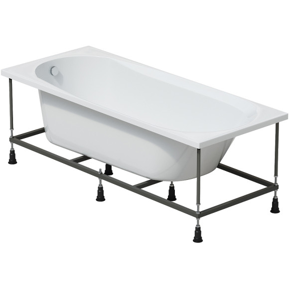 Акриловая ванна Corpa Nera Milano 170x70 CN05009WH без гидромассажа