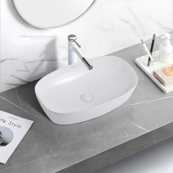 Раковина-чаша Abber Rechteck 60 AC2206 Белая Раковина-чаша Abber Rechteck 60 AC2206 Белая