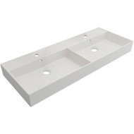 Раковина Cezares 120 CZR-MIL-120-2-LVB двойная Белая