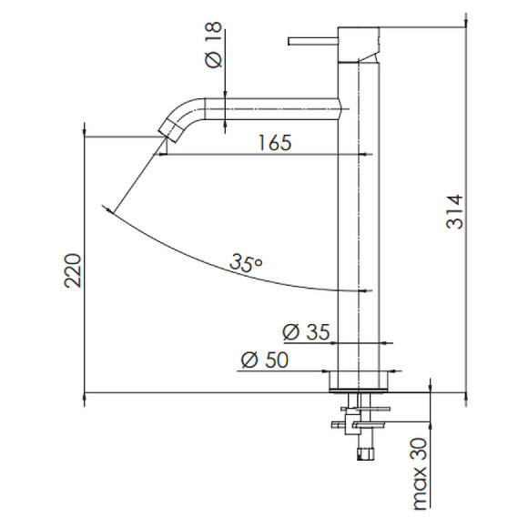 Смеситель для раковины Remer X-Style X11LXLDO Золото Смеситель для раковины Remer X-Style X11LXLDO Золото