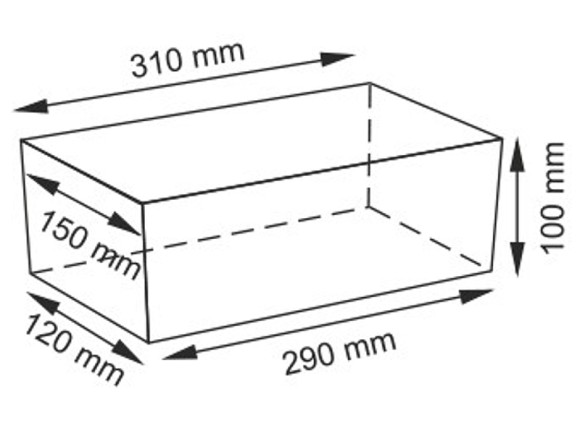 Корзина для аксессуаров WasserKRAFT Lossa WB-120-S Темно-коричневая Корзина для аксессуаров WasserKRAFT Lossa WB-120-S Темно-коричневая