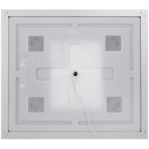 Зеркало BelBagno Kraft 80 SPC-KRAFT-800-800-LED-TCH-WARM с подсветкой Сатин с сенсорным выключателем и подогревом