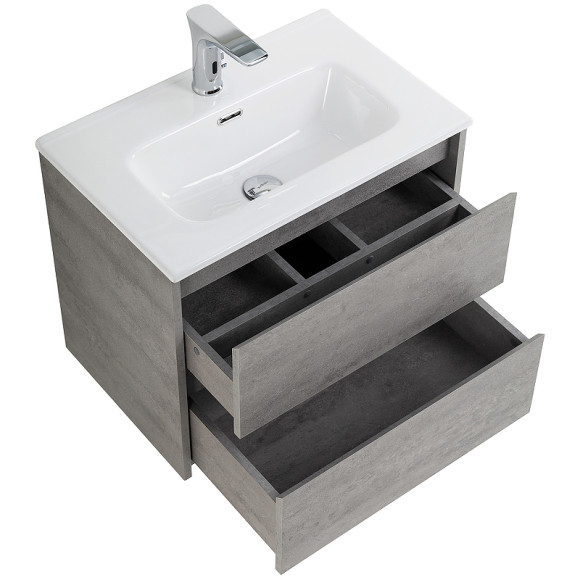 Тумба под раковину BelBagno Kraft 39 50 KRAFT 39-500/390-2C-SO-CG подвесная Cemento Grigio Тумба под раковину BelBagno Kraft 39 50 KRAFT 39-500/390-2C-SO-CG подвесная Cemento Grigio