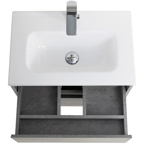 Тумба под раковину BelBagno Kraft 39 50 KRAFT 39-500/390-2C-SO-CG подвесная Cemento Grigio Тумба под раковину BelBagno Kraft 39 50 KRAFT 39-500/390-2C-SO-CG подвесная Cemento Grigio