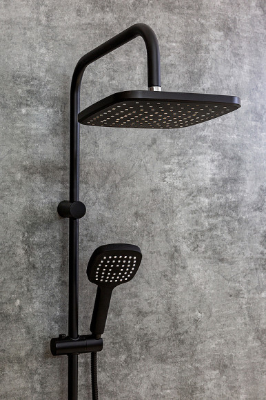 Душевая система Orange Karl M05-934b Черная