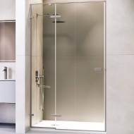 Душевая дверь RGW Stilvoll SV-004-Gr 130 353200413-110 профиль Серый стекло прозрачное