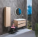 Тумба под раковину Boheme Armadi Art Capolda 85 849-085-LW подвесная Light Wood