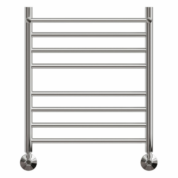 Водяной полотенцесушитель Point Аврора Премиум PN10156SP П7 500x600 с полкой Хром