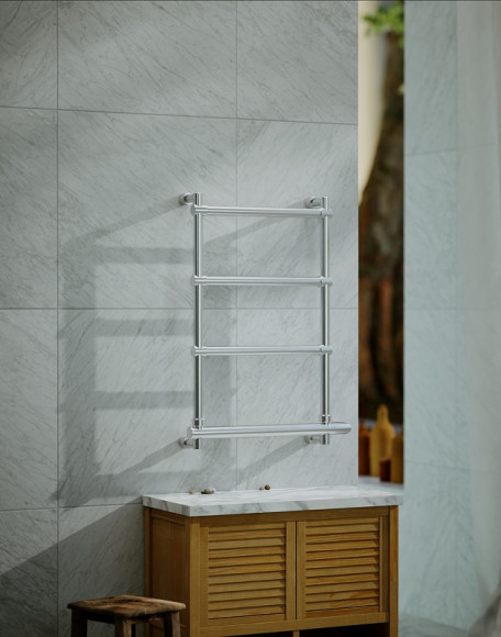 Электрический полотенцесушитель Margaroli Sole 542-4 BOX 5423704CRNB Хром