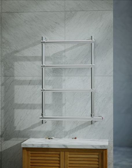 Электрический полотенцесушитель Margaroli Sole 542-4 BOX 5423704CRNB Хром