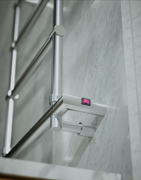 Электрический полотенцесушитель Margaroli Sole 542-4 BOX 5423704CRNB Хром