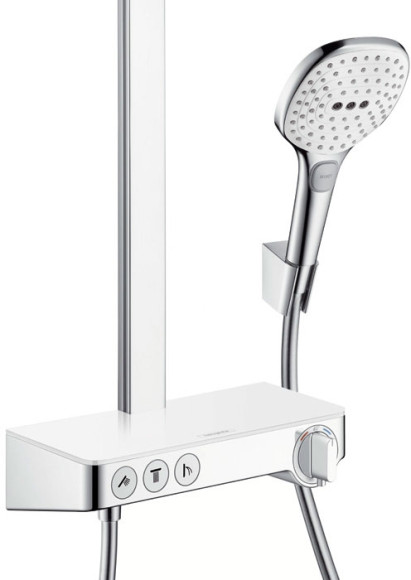 Душевая система Hansgrohe Raindance Select E 27127400 Белый Хром Душевая система Hansgrohe Raindance Select E 27127400 Белый Хром