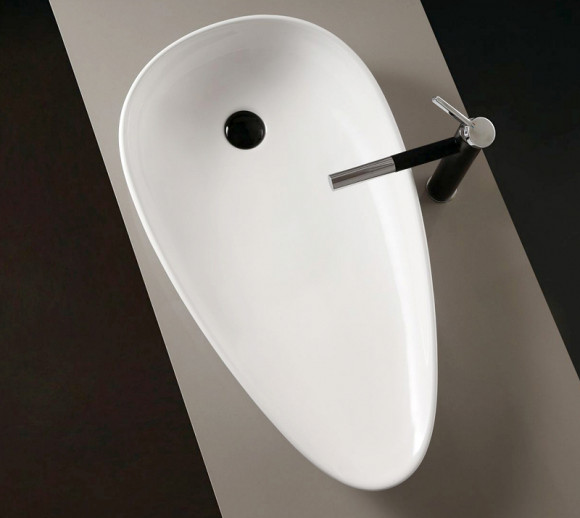 Раковина-чаша Abber Bequem 59 AC2117MW Белая матовая Раковина-чаша Abber Bequem 59 AC2117MW Белая матовая