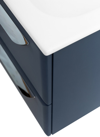 Тумба под раковину Cezares Eco-Cer 60 ECO-CER-600-2C-SO-GR-P подвесная Grafito без ручек