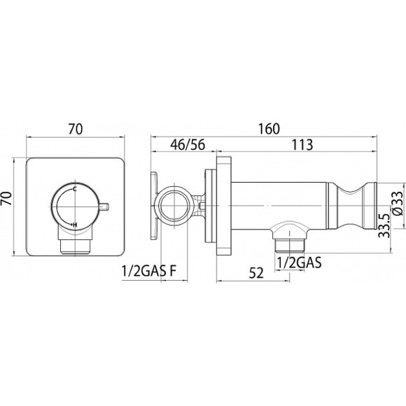 Гигиенический душ со смесителем Bossini Cube Brass E38001B.030 Хром Гигиенический душ со смесителем Bossini Cube Brass E38001B.030 Хром
