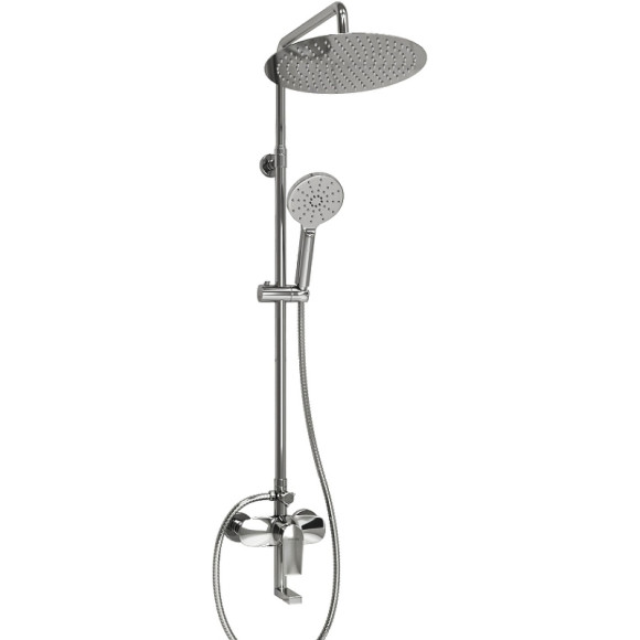 Душевая система WasserKRAFT A166.116.127.010.CH Хром