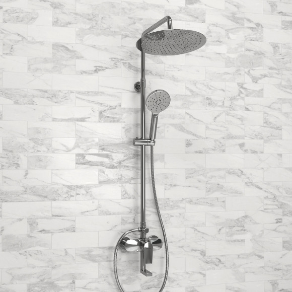 Душевая система WasserKRAFT A166.116.127.010.CH Хром