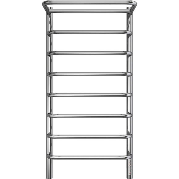 Электрический полотенцесушитель Terminus Полка П8 400х850 4670078531445 с полкой Хром